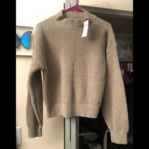 Hollister Mock Neck Sweater Size S NWT